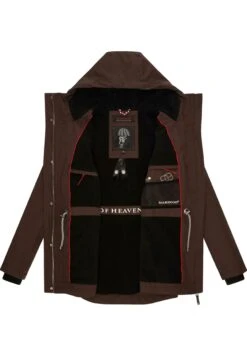 Marikoo Babetaa- Parka - Dark Choco -Marikoo 0488a22c5fe44fb691cf72d5df5d9255