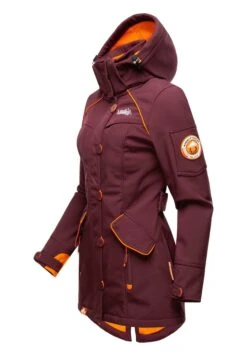 Marikoo Soulinaa - Parka - Dark Red Melange -Marikoo 07e08f82269d4836a0286928f2fdd488