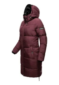 Marikoo Streliziaa - Abrigo De Invierno - Dark Red Melange -Marikoo 08bb3b120fb14e4eb9f23531160bd83b