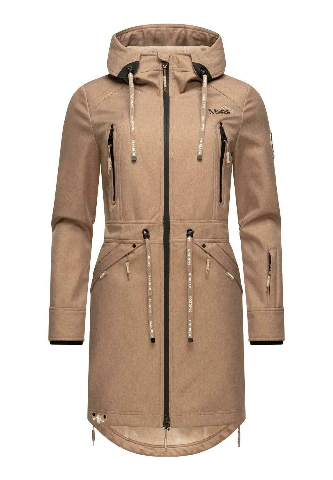 Racquelle - Parka - Taupe Grey Marikoo Racquelle - Parka - Taupe Grey -Marikoo 0eb48aefda68455f9960c90e01ad8abb