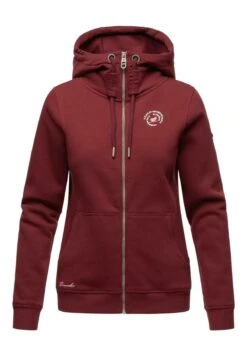 Marikoo Setsunaa - Sudadera Con Cremallera - Bordeaux -Marikoo 10d71dfddbbb42cfa93bb8781749f3de