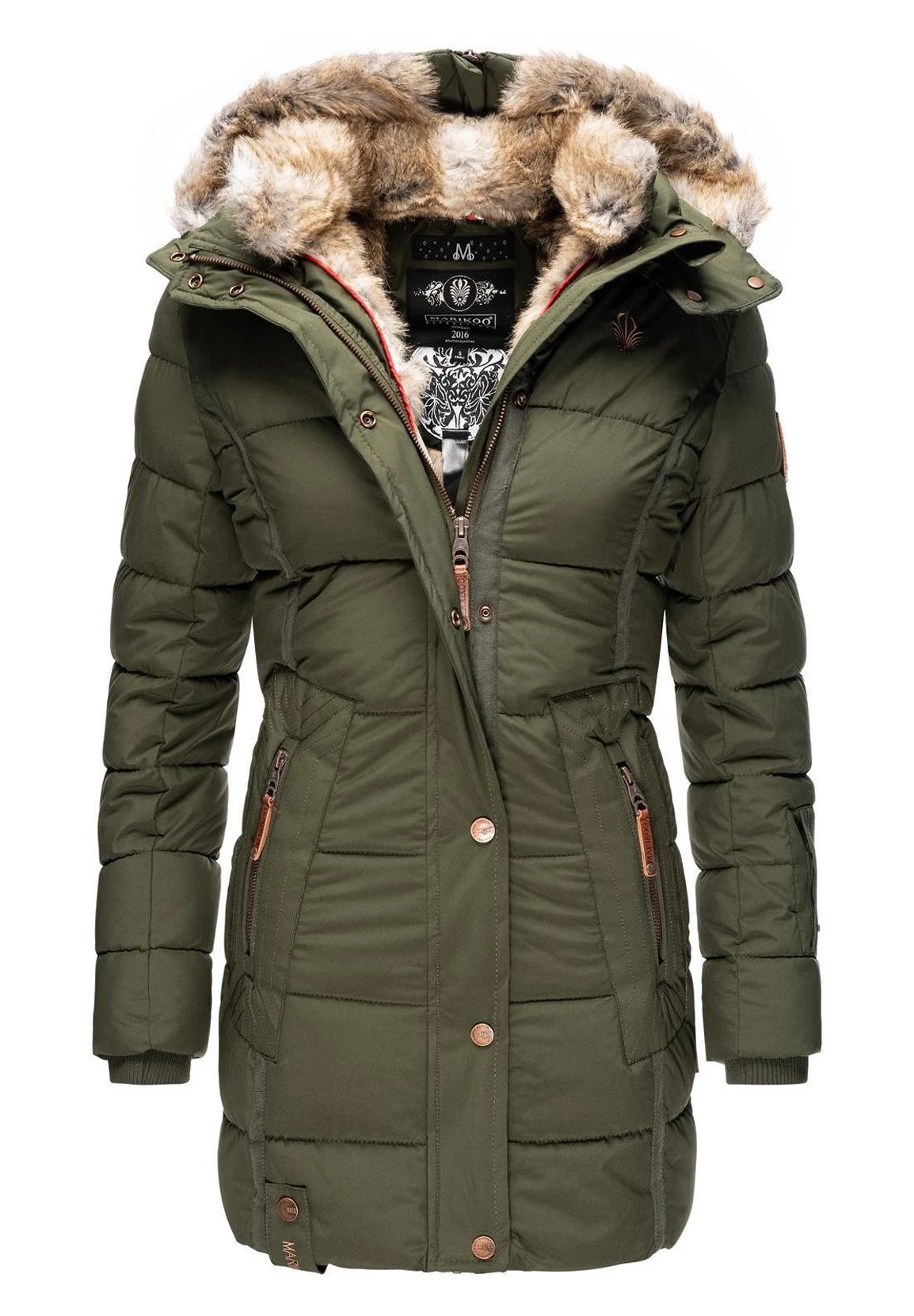 Lieblings - Abrigo De Invierno - Olive Marikoo Lieblings - Abrigo De Invierno - Olive -Marikoo 183d564347014118a30168563eb505f7