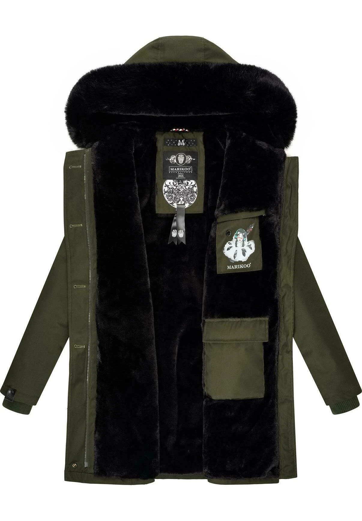 Karambaa - Abrigo De Invierno - Olive Marikoo Karambaa - Abrigo De Invierno - Olive -Marikoo 1f01733abe774b8b94ffe7f6b2e5be5b