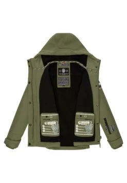 Marikoo Funktions - Chaqueta Outdoor - Green Melange -Marikoo 20e73bc156cf4fec897bfb2b3565570b