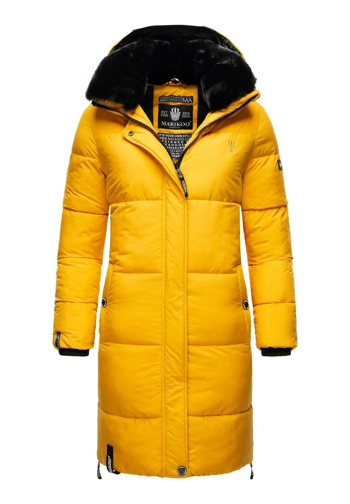 Streliziaa - Abrigo De Invierno - Dark Yellow Marikoo Streliziaa - Abrigo De Invierno - Dark Yellow -Marikoo 21403f27e98e478fa724257b520ae674