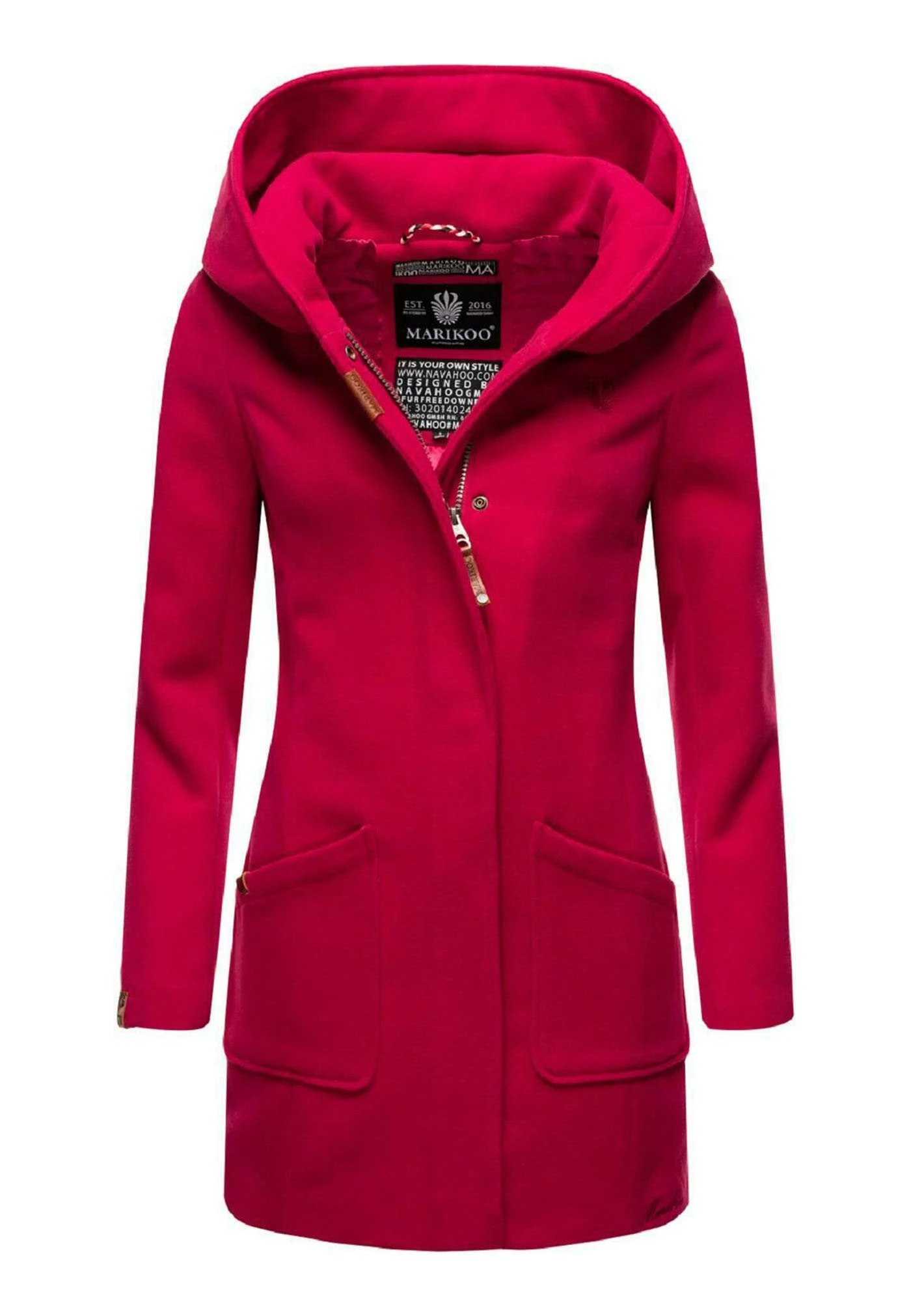 Abrigo De Invierno - Fuchsia Marikoo Abrigo De Invierno - Fuchsia -Marikoo 253c48b41c9d48c195e82676457bef9f