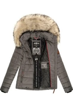 Marikoo Lerikaa - Chaqueta De Invierno - Dark Grey -Marikoo 52db3ffc58714fa2bcd277413edaff6f