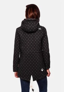 Marikoo Zimtzicke - Parka - Black Melange -Marikoo 5ab5afd29adb44ddb78a7fe9892f6696