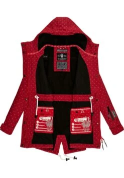 Marikoo Zimtzicke - Parka - Red W Dots 5 Marikoo Zimtzicke - Parka - Red W Dots -Marikoo 5b5c4c325b894db8b6ed89d61026f661