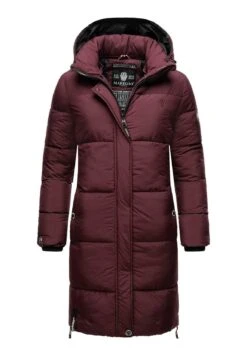 Marikoo Streliziaa - Abrigo De Invierno - Dark Red Melange -Marikoo 5d94b0facb1c47e281f82af8da0ef51d