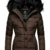 Marikoo Lotusblüte - Chaqueta De Invierno - Dark Choco