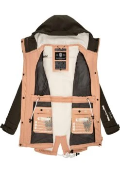 Marikoo Zimtzicke - Parka - Rose Anthracite -Marikoo 6d56c50ec64646f480d5b844c326a32d