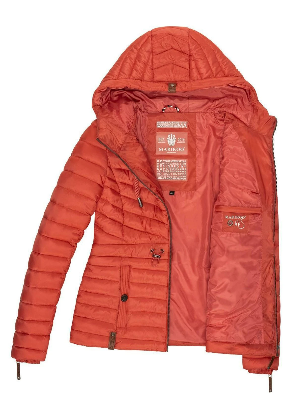 Aniyaa - Chaqueta De Entretiempo - Coralle Marikoo Aniyaa - Chaqueta De Entretiempo - Coralle -Marikoo 71bcaa147a6e4da5ae3fc95f9a4a5884