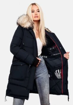 Marikoo Chaskaa - Abrigo De Invierno - Dark Blue -Marikoo 7680396a823b4e99bbe7fb39891f09c3