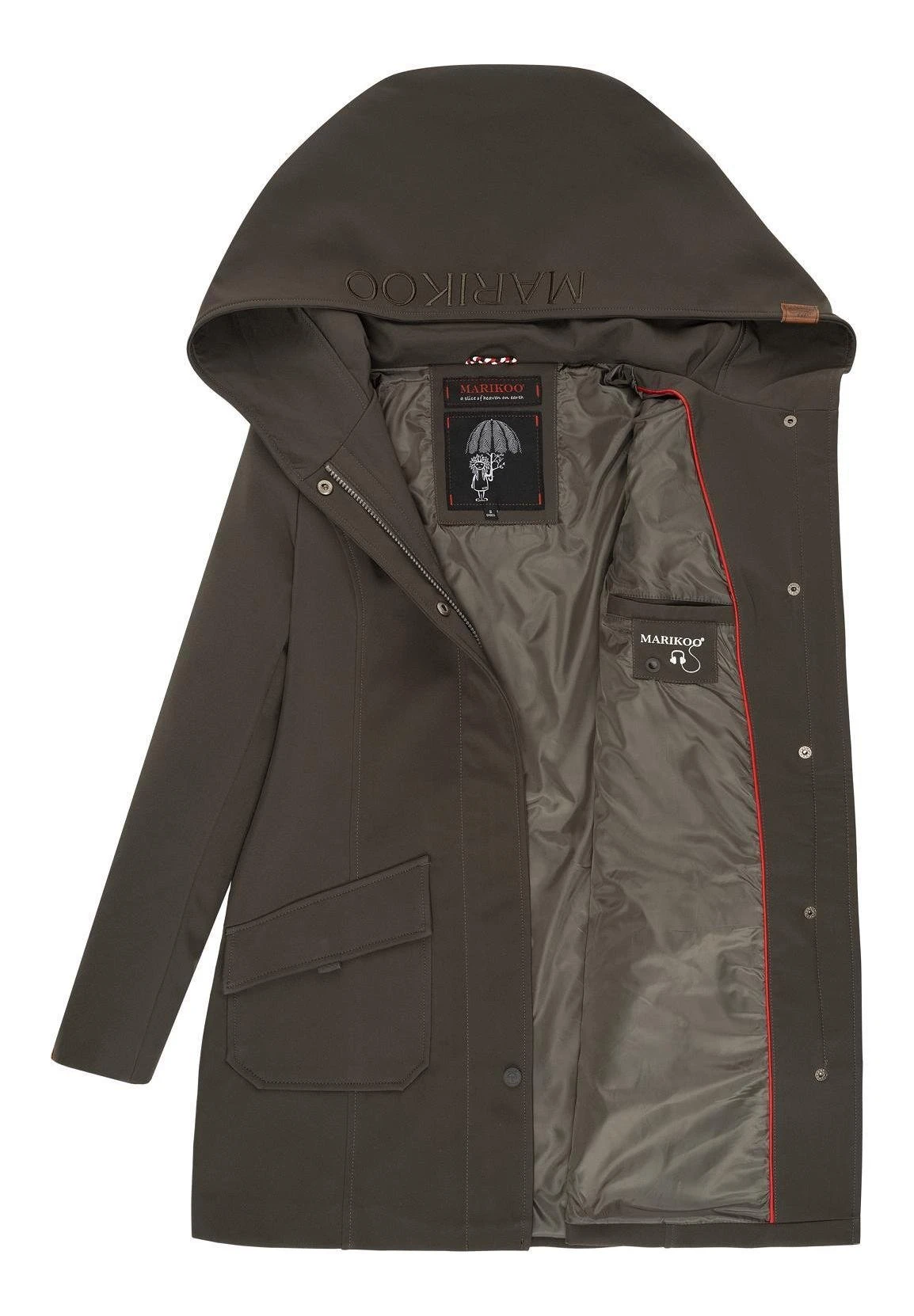 Mayleen - Parka - Dark Grey Marikoo Mayleen - Parka - Dark Grey -Marikoo 7c089142d1cc47e99ac649130e08836f