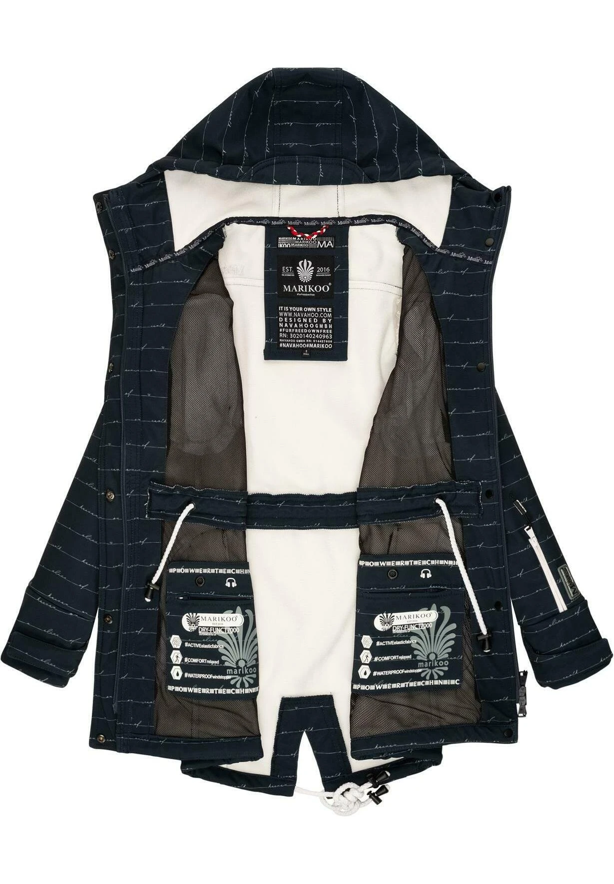 Zimtzicke - Parka - Navy Lines Marikoo Zimtzicke - Parka - Navy Lines -Marikoo 7e6bdf06129f404caf9f3ae5a38e12f7