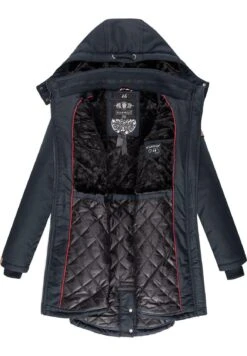 Marikoo Kamii - Abrigo De Invierno - Dark Blue -Marikoo 7fff4f55d513486f95dc4c749f0ece17