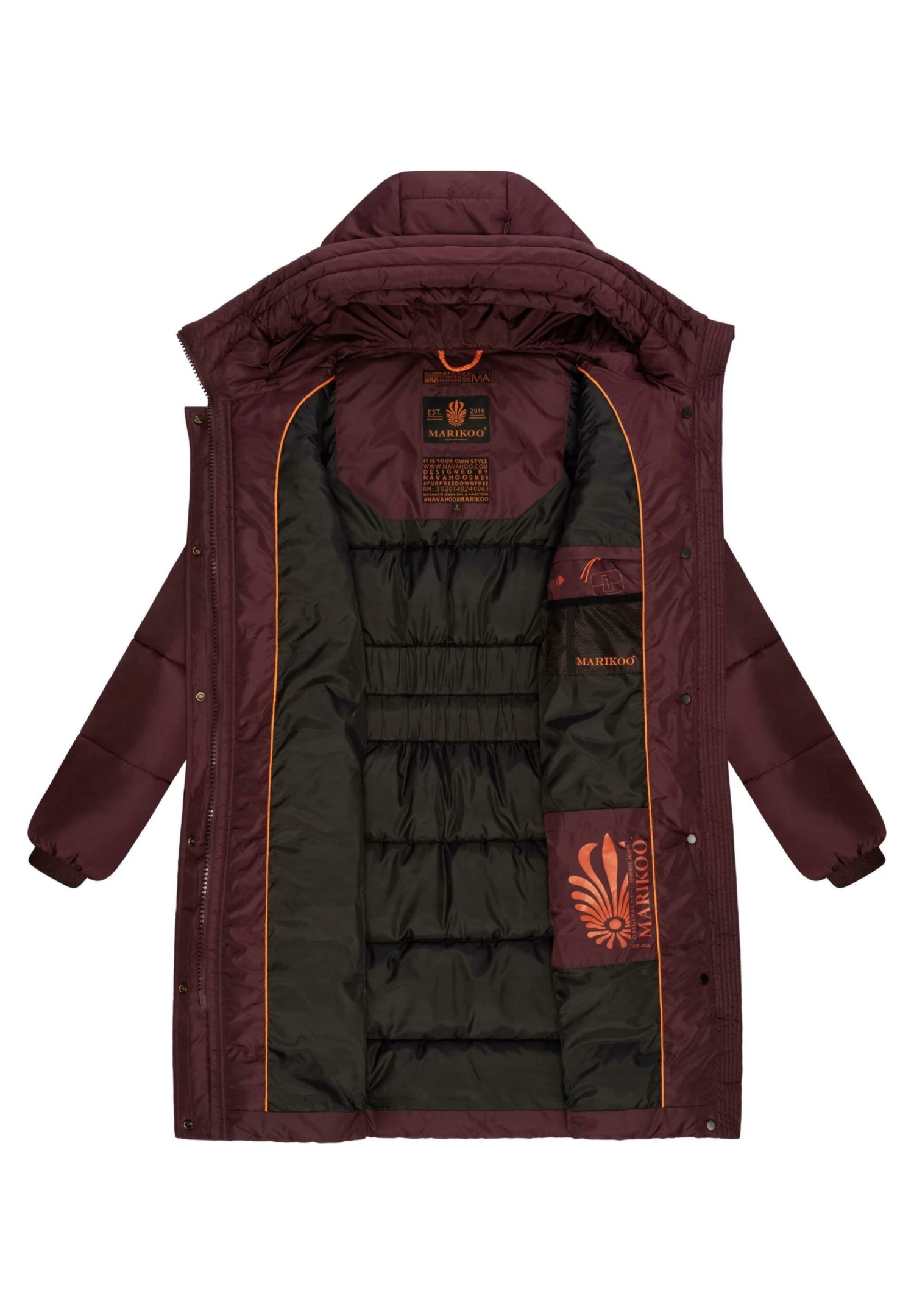 Yuikoo - Abrigo De Invierno - Dark Red Melange Marikoo Yuikoo - Abrigo De Invierno - Dark Red Melange -Marikoo 859cc90eb97948c387d366c2c4bf728c scaled