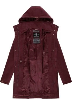 Marikoo Leilaniaa - Abrigo De Invierno - Bordeaux Melange -Marikoo 8861a5fbf2a047d7a81fa87e0306eced