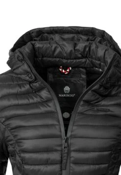Marikoo Samtpfote - Chaqueta De Entretiempo - Black -Marikoo 8bcd94620dc5486789c1b83a6b10c505