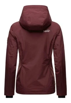 Marikoo Brombeere - Chaqueta Outdoor - Dark Red Melange -Marikoo 9affbba0fe9b4911b9a585231beebe28