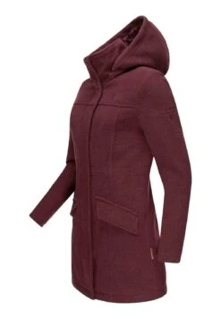 Marikoo Leilaniaa - Abrigo De Invierno - Bordeaux Melange -Marikoo 9b0f55a7a039493c9f2b7f9fe5d7e034