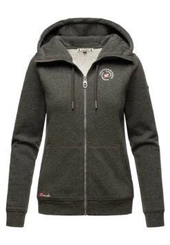 Marikoo Setsunaa - Sudadera Con Cremallera - Darkgreymelange -Marikoo 9bb28f0c1989457f911a145b9f114bc7