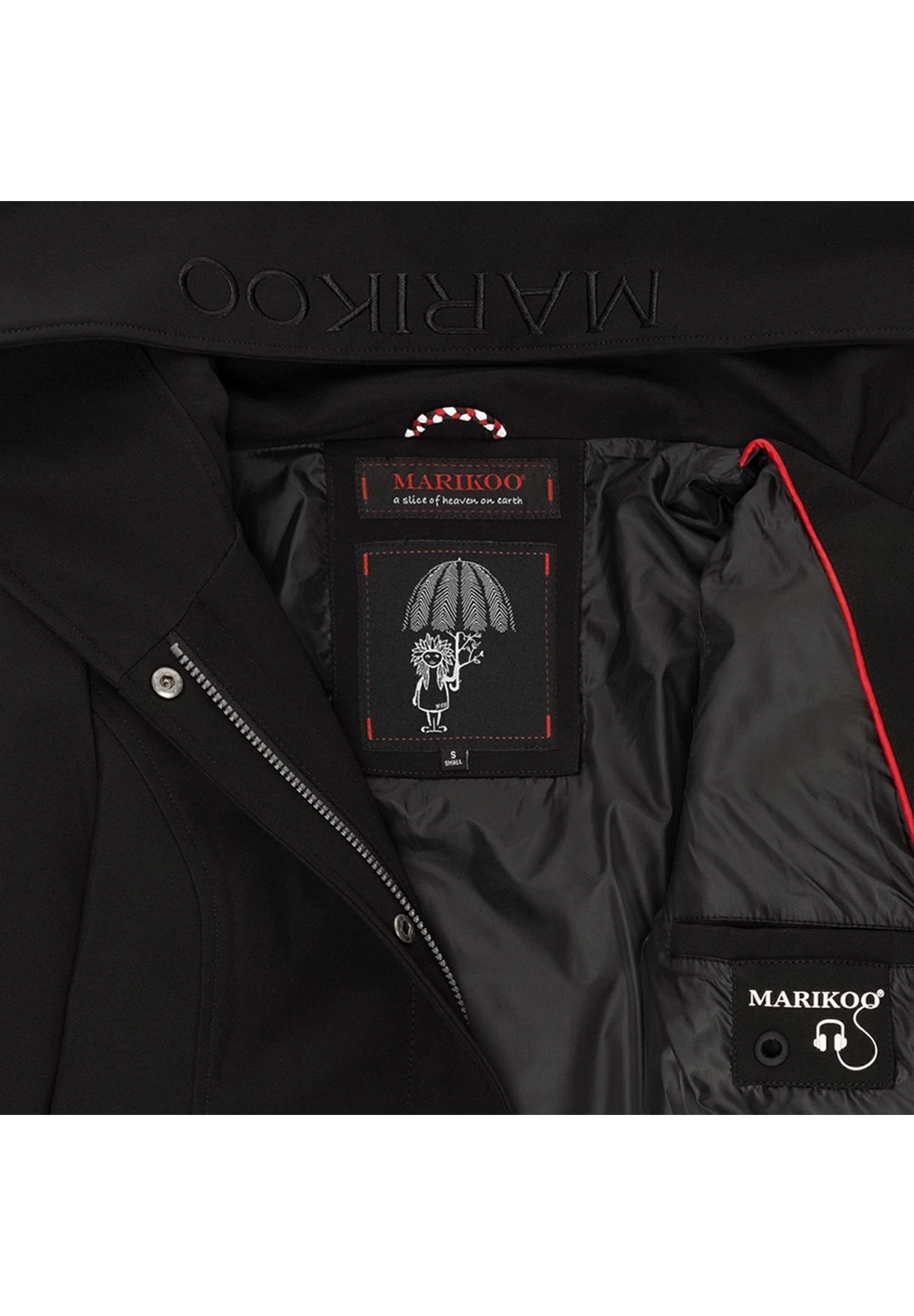 Mayleen - Impermeable - Black Marikoo Mayleen - Impermeable - Black -Marikoo 9fac5ced117c4af3a5dc0ec9faf04a79