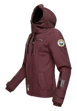 Marikoo Funktions - Chaqueta Outdoor - Dark Red Melange -Marikoo 9fcd43735969440392706333c85f1313