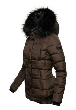 Marikoo Lotusblüte - Chaqueta De Invierno - Dark Choco -Marikoo a11e073c7e4c440fae54afd294893a06