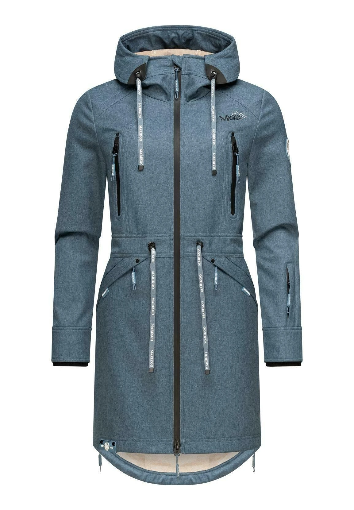 Racquelle - Parka - Dusty Blue Marikoo Racquelle - Parka - Dusty Blue -Marikoo b413fad005784699b2318d79f6542e48