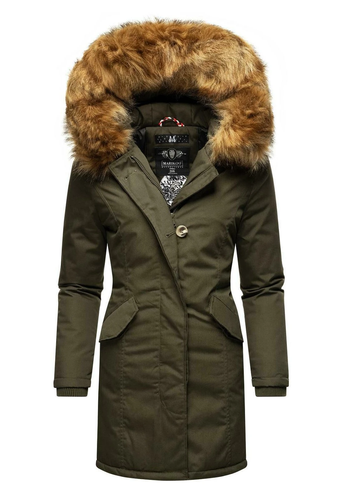 Karmaa - Abrigo De Invierno - Olive Marikoo Karmaa - Abrigo De Invierno - Olive -Marikoo b48d2597be044b43ba6540b94b7d457c