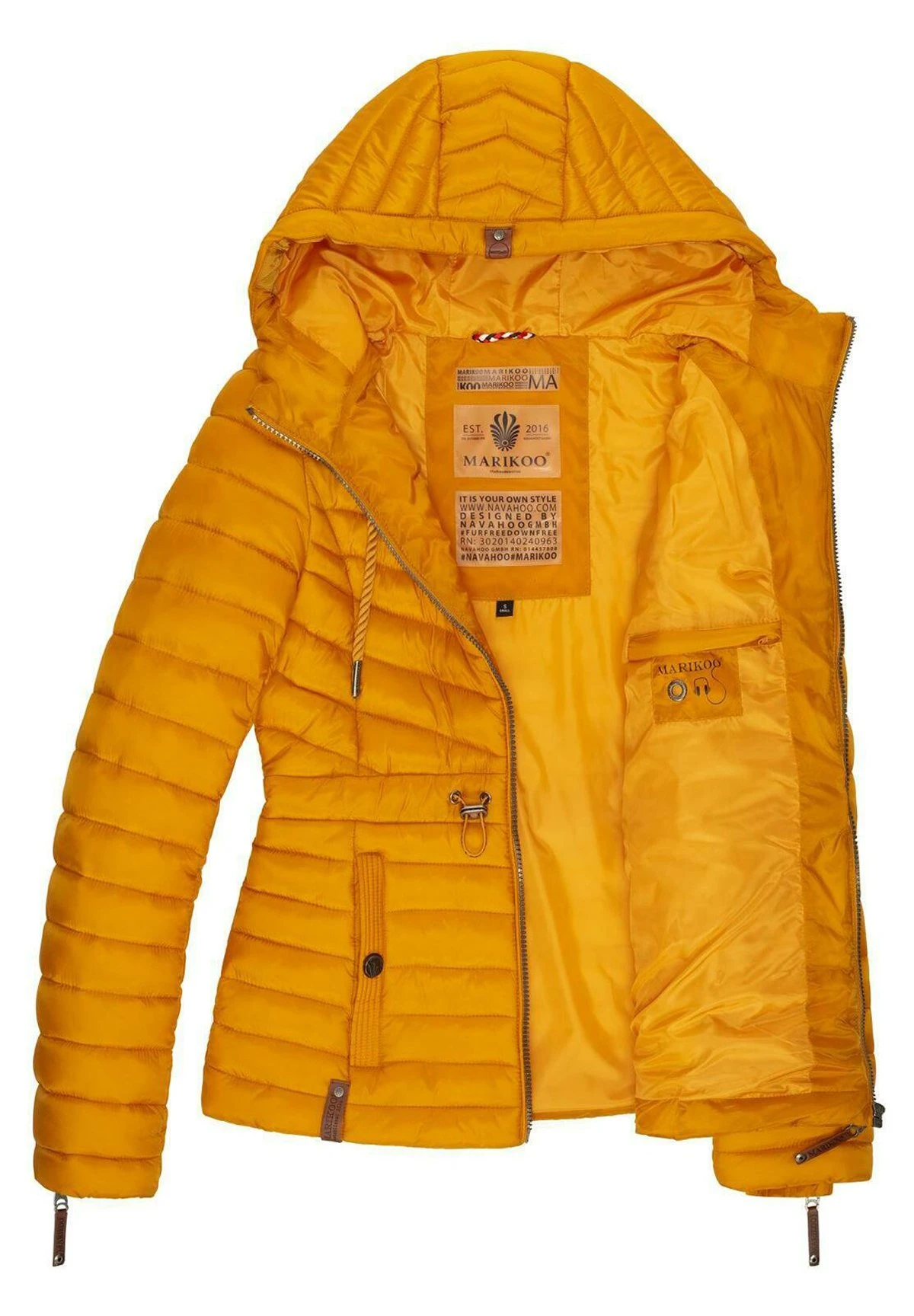 Aniyaa - Chaqueta De Entretiempo - Dark Yellow Marikoo Aniyaa - Chaqueta De Entretiempo - Dark Yellow -Marikoo b67916afc0914be2b1112379034c9ed7