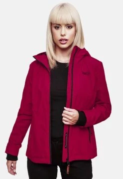 Marikoo Brombeere - Chaqueta Outdoor - Fuchsia -Marikoo b93729c1a2664cb2a1b0ffe4c4334f1b