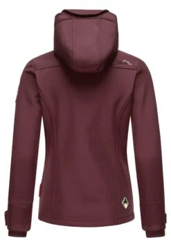 Marikoo Funktions - Chaqueta Outdoor - Dark Red Melange -Marikoo ca0cfa7156134862abb24e5e977ac29c
