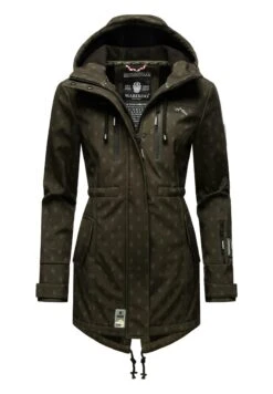 Marikoo 29 Marikoo Zimtzicke - Parka - Dark Olive W Print