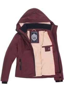 Marikoo Erdbeere - Chaqueta Outdoor - Light Brown -Marikoo cd1092c60e9645f1bdb5d8ebeefe078e