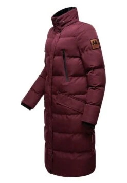 Marikoo Abrigo De Invierno - Dark Red Melange -Marikoo ce81e86c7fe14382bf3992a4ede34161