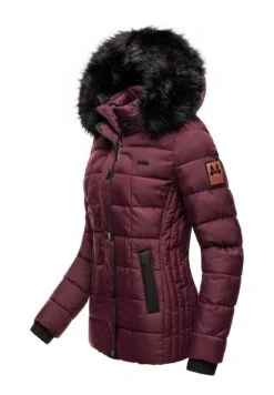 Marikoo Unique - Chaqueta De Invierno - Dark Red Melange -Marikoo d572b3e63a9c47478abb468b036ff6b6