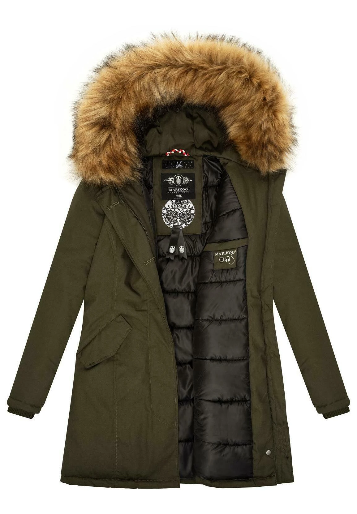 Karmaa - Abrigo De Invierno - Olive Marikoo Karmaa - Abrigo De Invierno - Olive -Marikoo f8ab0b99c396434ebb285d2c5ed7b473
