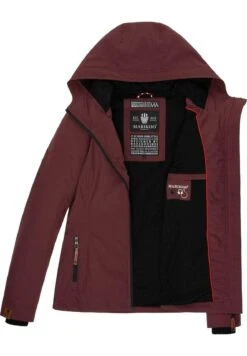 Marikoo Brombeere - Chaqueta Outdoor - Dark Red Melange -Marikoo fa4c5111c4bb490a8d56854ef80dcc70