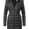 Marikoo Abendsternchen - Abrigo De Invierno - Black -Marikoo ff8202e491014a38b453b559c5b3be9c